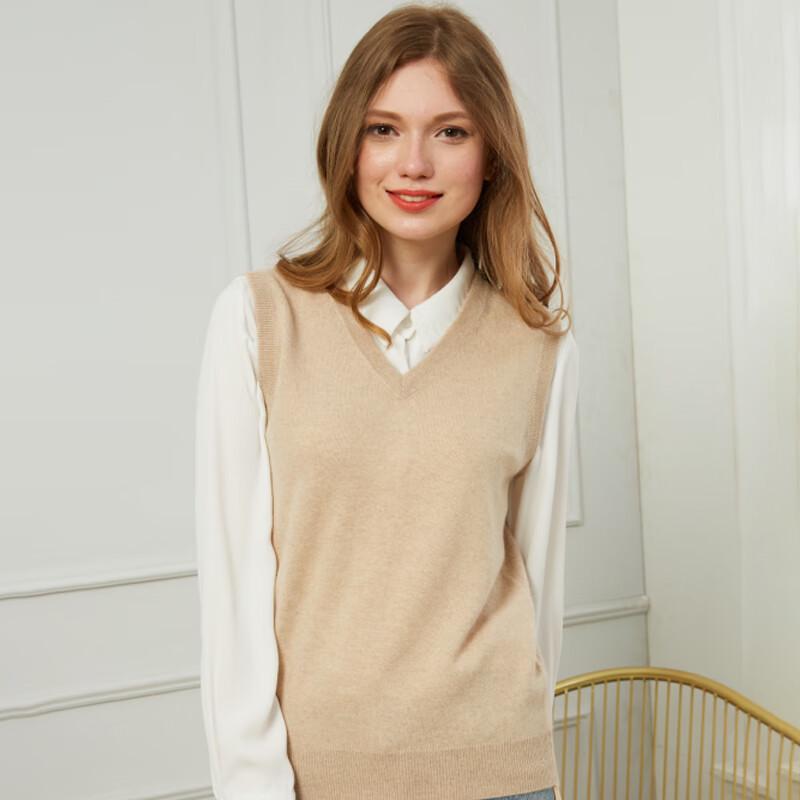 

Женский жилет-свитер из смесового кашемира Hengyuanxiang Y017038 165/88A