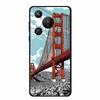 Huawei Pura 70 Pro Embossed Color Painting Phone Case with High-Grade Texture - 1 Piece.