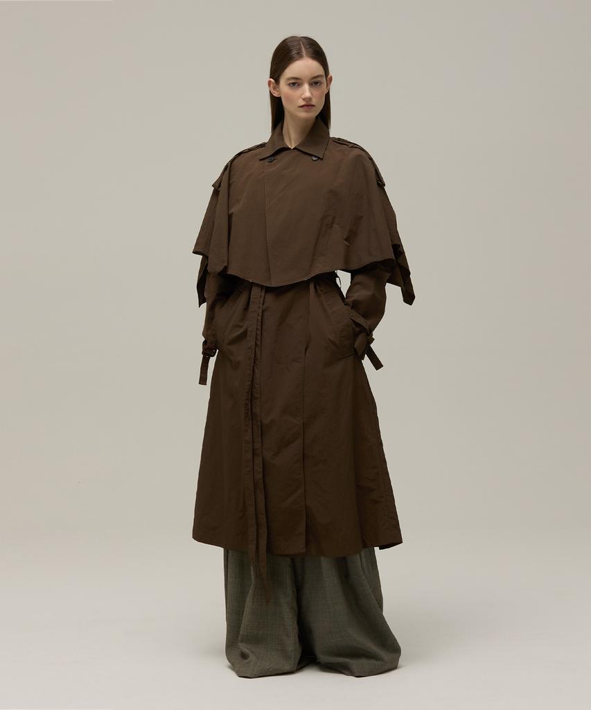 MMAM Cape Trench Coat