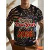 Men's 3D Printed T-Shirt Short Sleeve O-Neck Pullover Casual Top