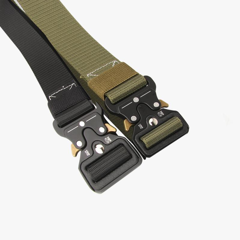 Men Belt Outdoor Hunting Tactical Belt Multi-Function Buckle Nylon Belt High Quality Marine Corps Canvas Belt