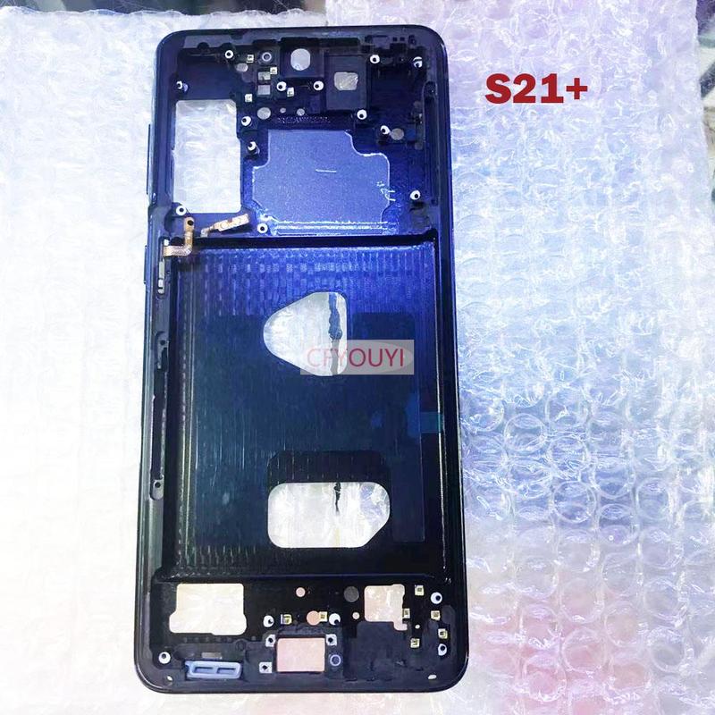 For Samsung Galaxy S21 G991 / S21 Plus G996 / S21 Ultra G998 Housing Middle Frame Bezel Plate