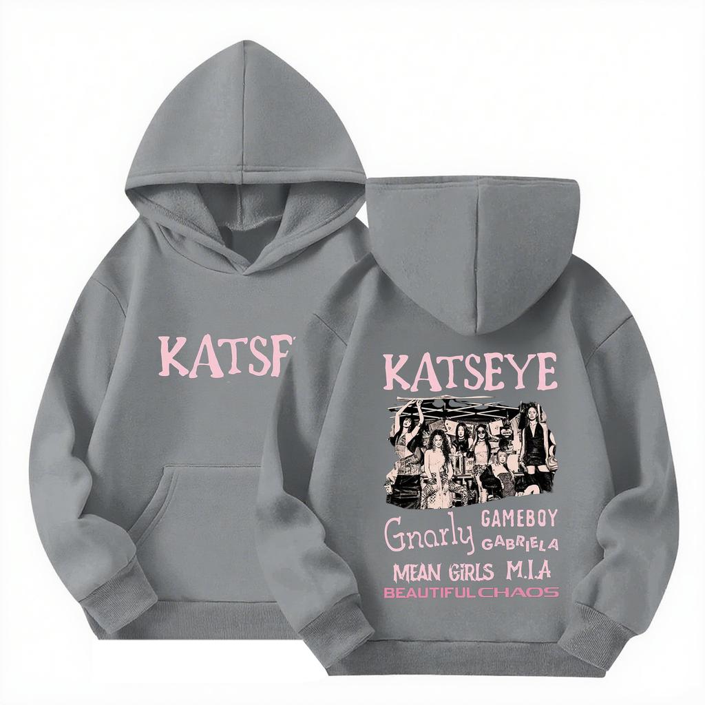 Kinder Modisches Bequemes Lässiges Langärmeliges Bedrucktes Kapuzenshirt