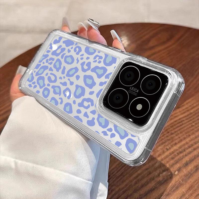 For Xiaomi 13T 11 Lite Redmi K70E Note 13 12 Pro 11 10 Poco X6 X5 Pro Shell Clear Zebra Stripe Shockproof Soft Silicone Case