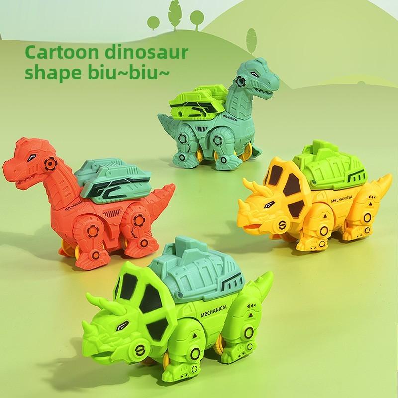 Sterrholophus Wyvern Marsh Dinosaur Press Inertia Slide Children Car Toy