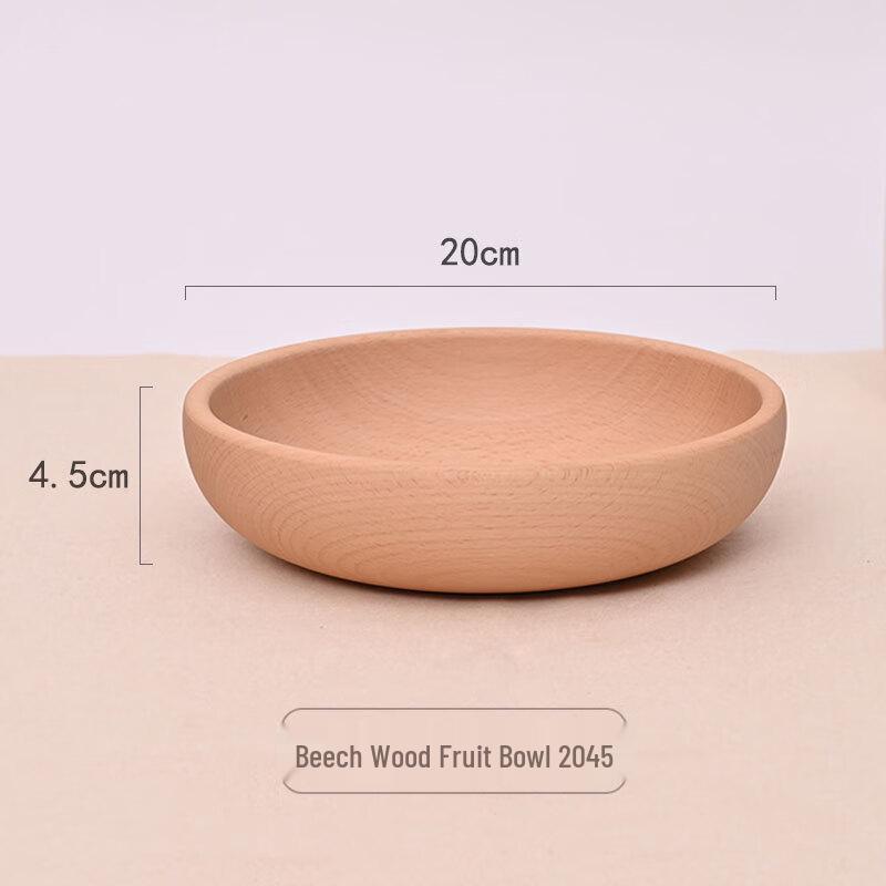 

Solid Beechwood Serving Bowl