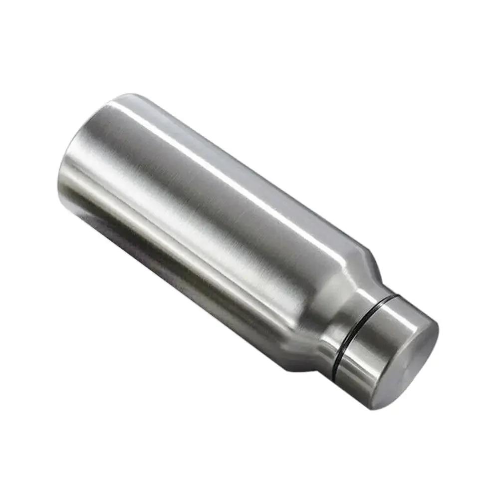 650 ml/1000 ml Edelstahl Sport Wasser Flasche Einschichtige Robuste Wasser Tasse Metall Flasche Drink Camping Sport Gym