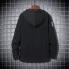Jacket Men's Hooded Sweater Loose Large Size Padded Cotton Autumn and Winter New Baseball Collar Hooded Jacket Men's