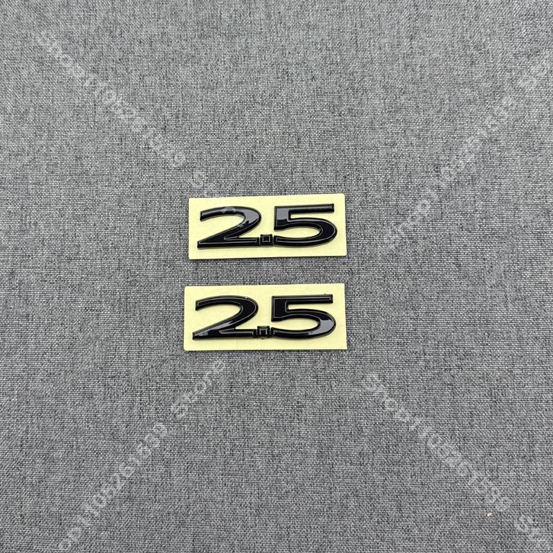 Car Front Grille Decorative Front Cover Badge Accessories for 2022-23-24-2025 Year MAZDA CX-5 Trunk Badge 2.5 AWD Emblems  Black