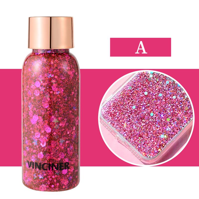 Mermaid Glitter Gel: Iridescent Face & Body Makeup