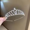 Pearl Diamond Heart Crown Headband: Exquisite Fashion Headdress for Brides