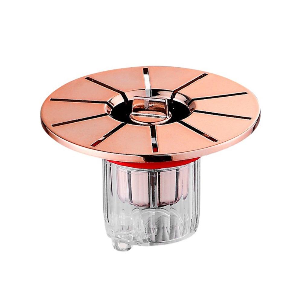 Stainless Steel Bathroom Floor Drain Core Magnetic Anti-Odor Closed Floor Drain Durable Closed Core Sewer Pipe Odorizer