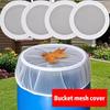 Outdoor Mesh Cover Netting For Rain Barrels Water Collection Buckets Cover Water Tank Protection Garden Supplies