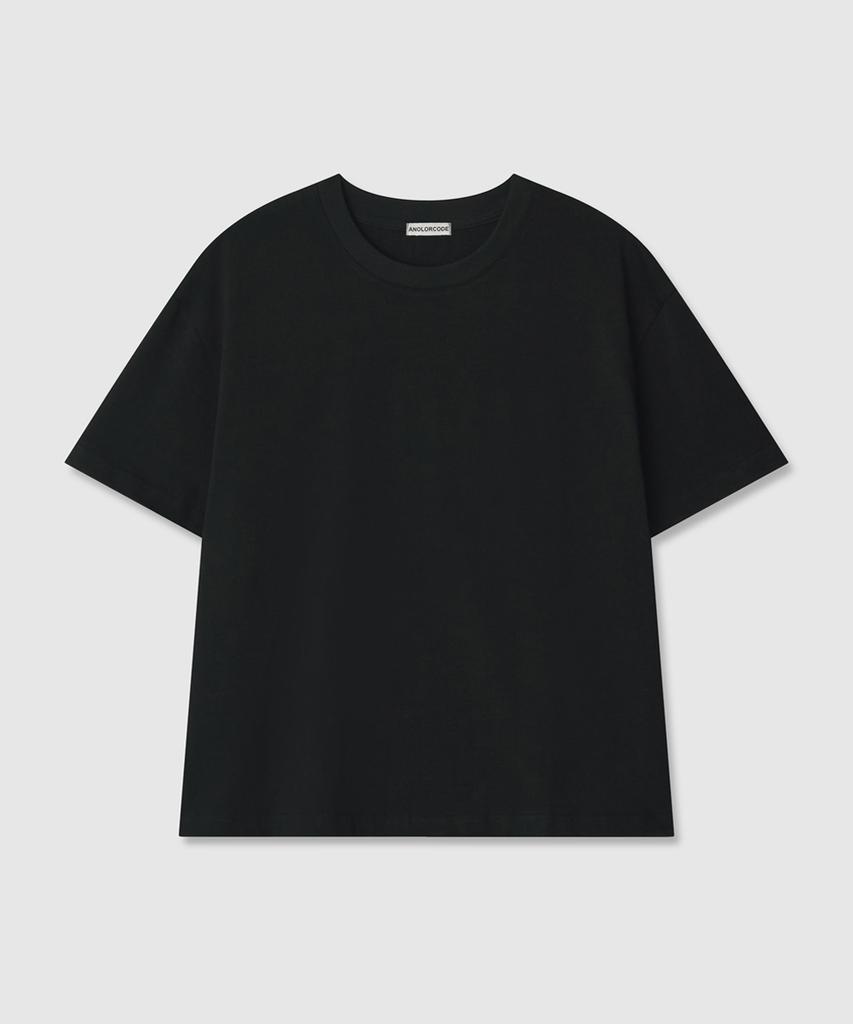 Eoneolleokodeu Solid Crop Short Sleeve Tee (3 Colors)