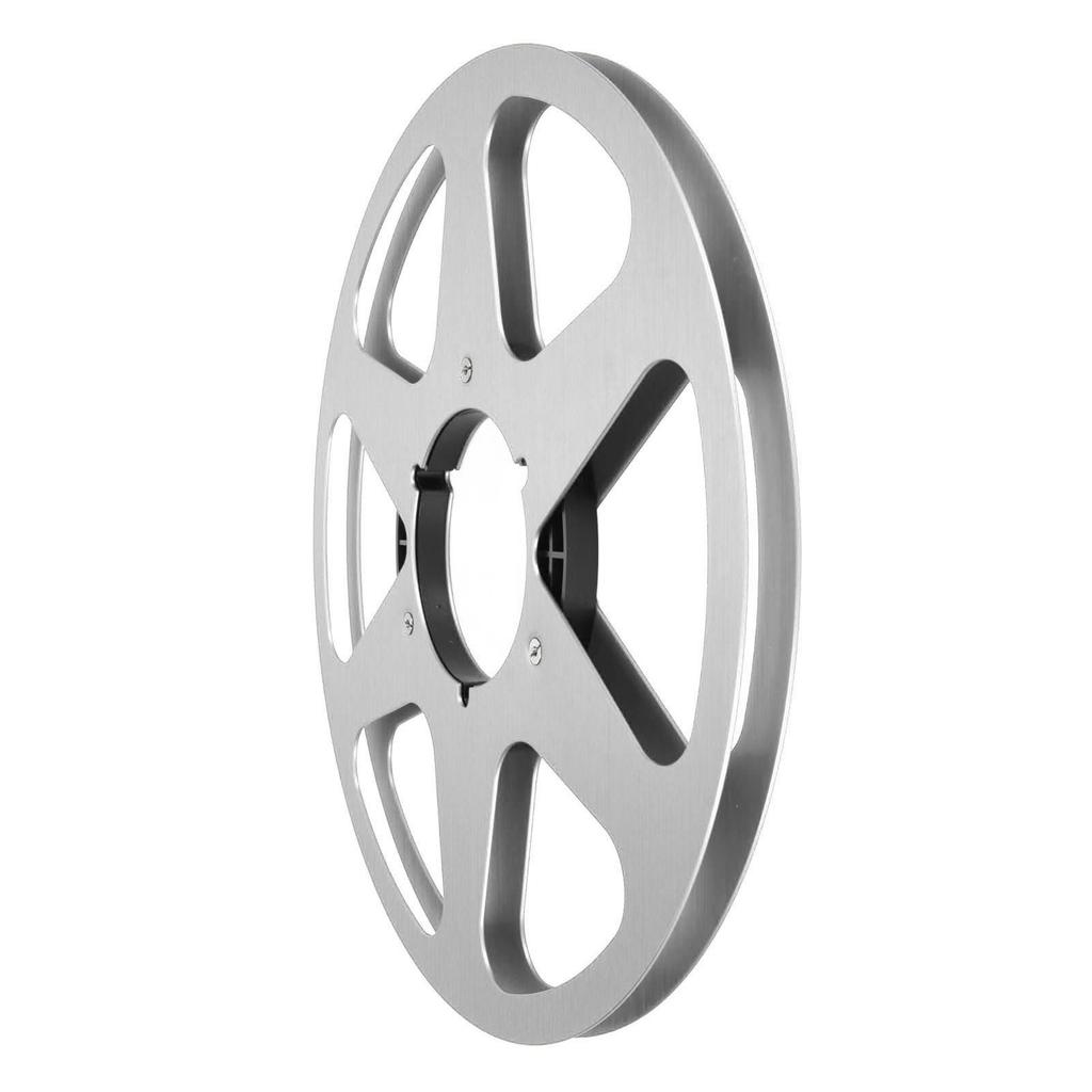 1 4 10.5 Inch Empty Tape Reel 6 Hole Aluminum Alloy Universal Opening Machine Part Sound Tape Takeup Reel