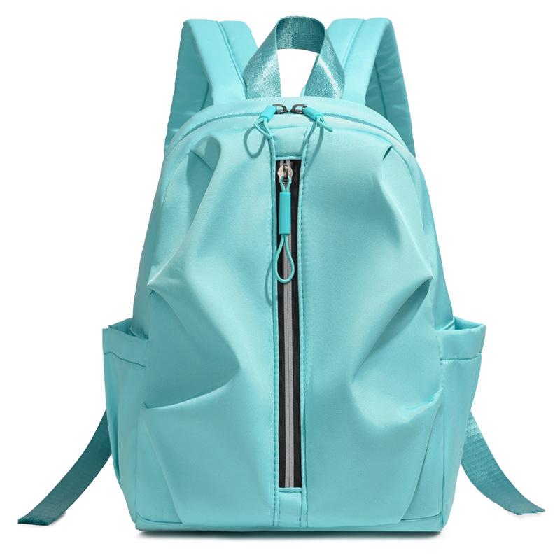 Schoolbag niche trend casual large capacity backpack 1011 new trend simple solid color fashion trendy travel backpack