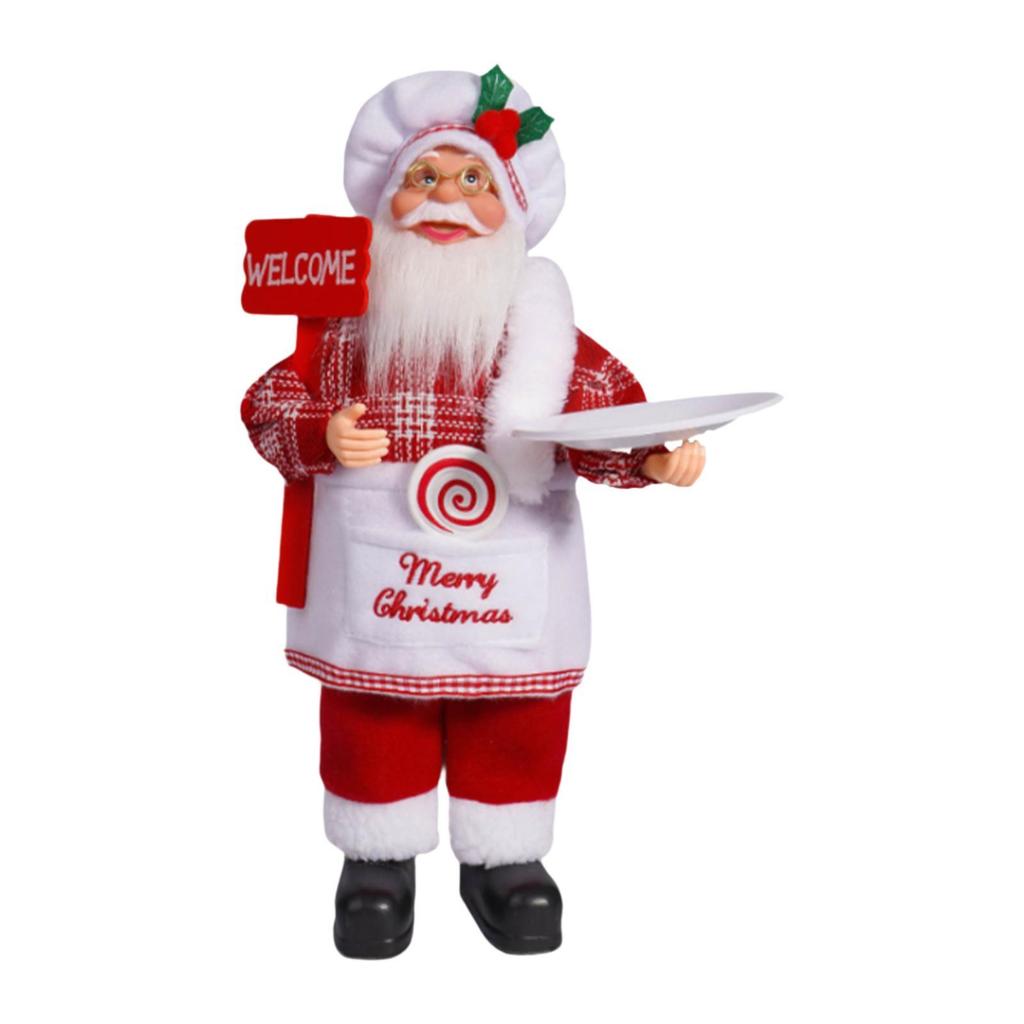 Santa Claus Doll Children Xmas Gift Christmas Tree Decorations Home Party Supplies Plush Ornaments