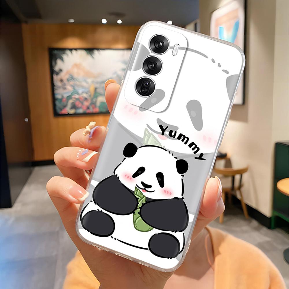 Case For Oppo Reno 12 Pro Case Soft TPU Clear Cover Cute Painted Silicone Cases For Oppo Reno12 12Pro 5G Protection Phone Coque