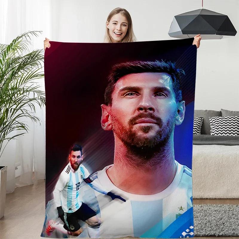 Winterdecke Sofa Messi Digitaldruck King Size Warm Knie Bett Fleece Camping Benutzerdefiniert Flauschig Weich Decken Mikrofaser Bettwäsche