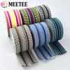 2/3/5M Meetee 38/50mm Jacquard Polyester Webbing Tape By Meter Decorative Ribbon Band Backpack Strap Clothes Sewing Accessories