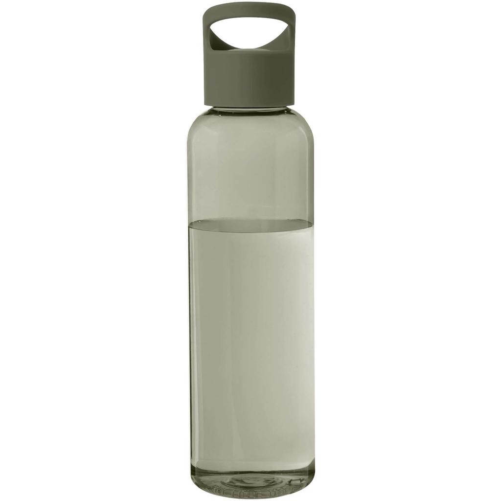 Recycled Plastic Water Bottle, 650 Ml "Sky" Forest Green