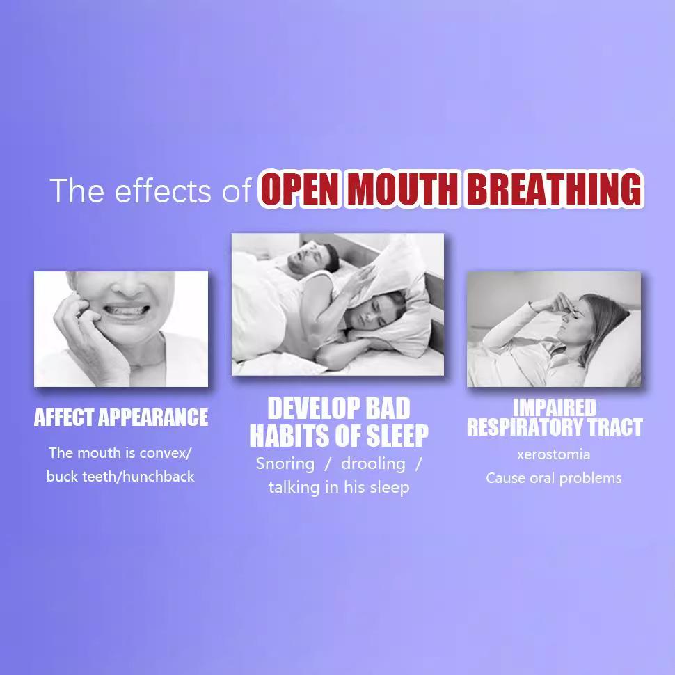 Mouth Tape for Sleep Apnea, Anti-Snoring Lip Tape, Breathable Sleep Strips, 30 Count