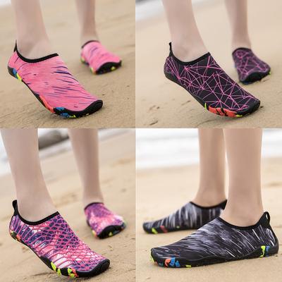 Beach Shoes Men and Women Diving Snorkeling Wading River Swimming Shoes Soft Shoes Barefoot Skin Shoes Non-slip