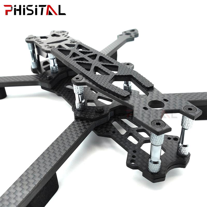 Mark4 HD Carbon Fiber FPV Frame Freestyle 5/6/7 inch 240mm Wheelbase for air unit RC Quadcopter Racing Drone parts