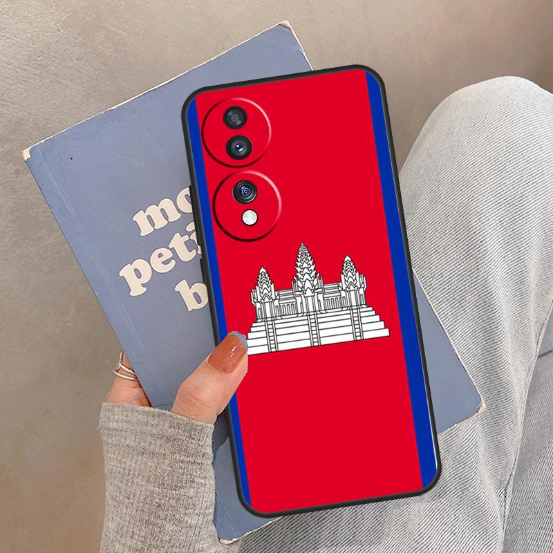

Cambodia Flag Case For Honor Magic 5 6 7 8 Pro Cover For Honor 200 400 Lite 50 70 90 X8a X8b X9a X9b X9c Honor 400 Lite