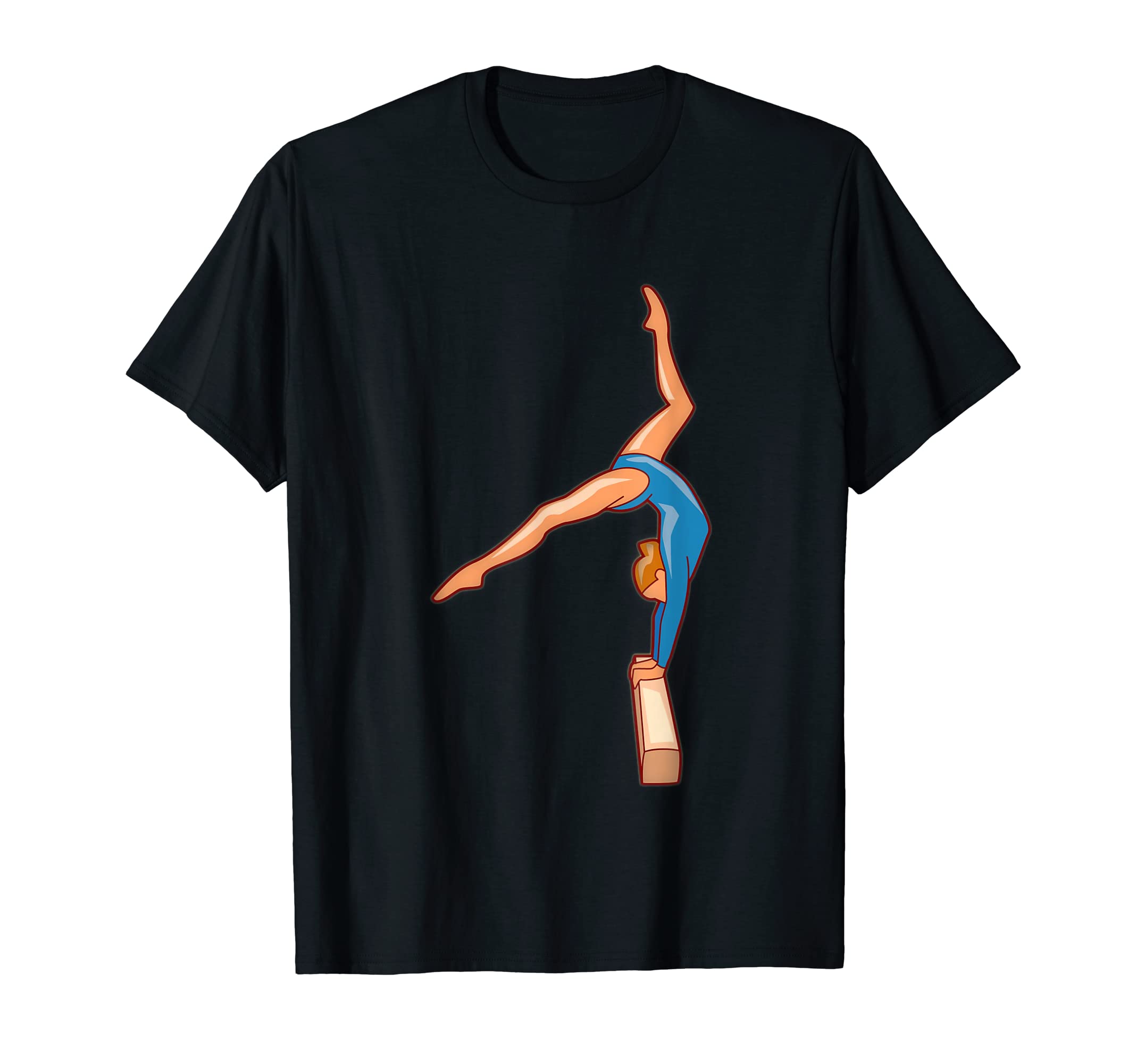 

Balance beam gymnast T-shirt