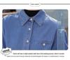 2024 Autumn Retro Loose Denim Shirt Jacket for Women