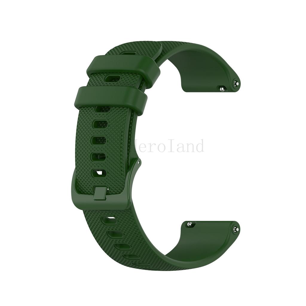 18 20 22MM Watch Strap For Garmin Vivoactive 4S 4 3 Smart Watch Sport Silicoe Wristband For Garmin Active S / Move 3S Bracelet