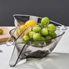 Multifunctional Washing Drain Basket Household Vegetable Basin Kitchen Washing Fruit Plate Cleaning Gadget Kitchen Accessories