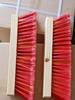 Nylon Bristle Floor & Deck Cleaning Brush with Long Wooden Handle for Stain Removal