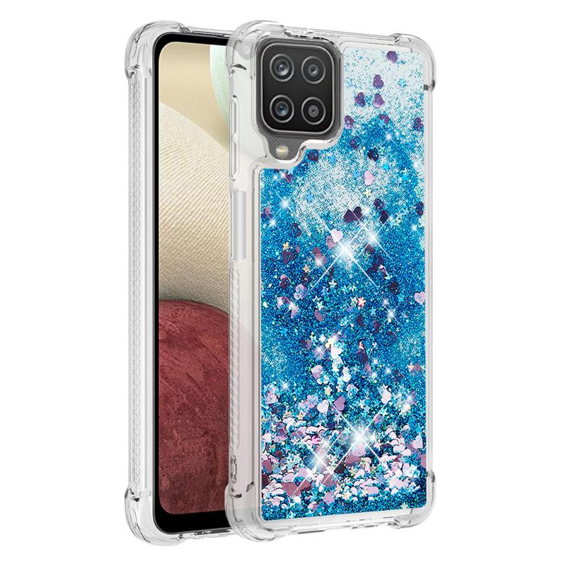 

Для Samsung Galaxy A12 SM-A125F Чехол Quicksand Glitter Liquid Чехол для Samsung A12 A 12 Nacho A127F Чехлы для телефонов Защитный чехол Samsung A12