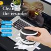 Mini Crumb Vacuum Cleaner Portable Desktop Sweeper Handheld Cordless Multi-purpose Cleaning for Home, Office, Car, Pet Hair (battery Not Included)