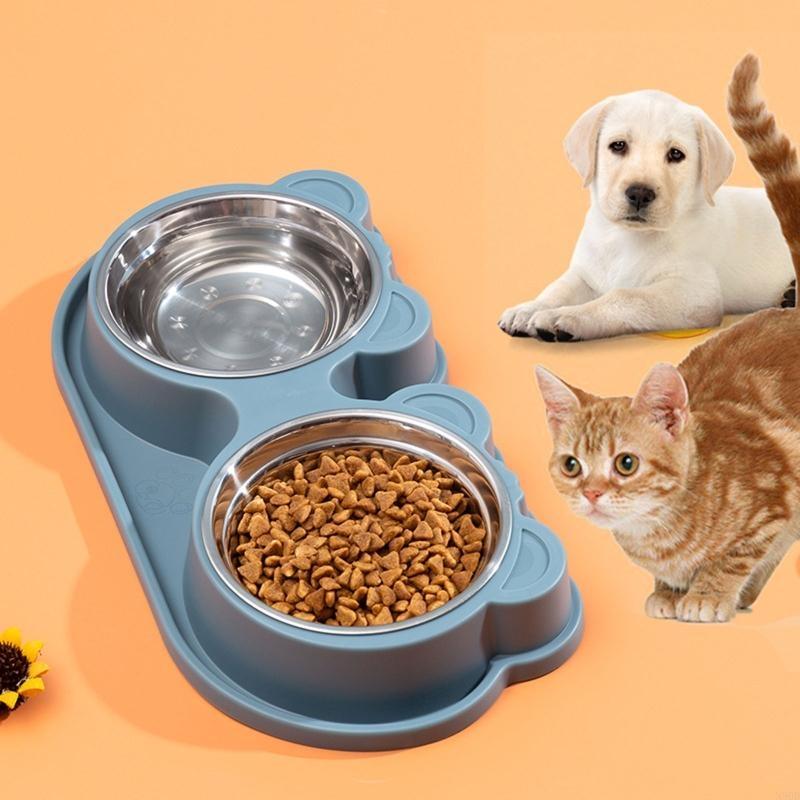 N80B Dog Bowl Raised for Cat Bowls with Detachable Bowl Pet Automatic Feeder
