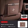 Polestar 2/3/4 Car Trash Bag: Magnetic, Waterproof Leather Backseat Organizer