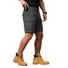Men's Cargo Shorts with 6 Pockets, Elastic Waist and Button Closure, Color Casual Shorts for Summer Everyday Wear