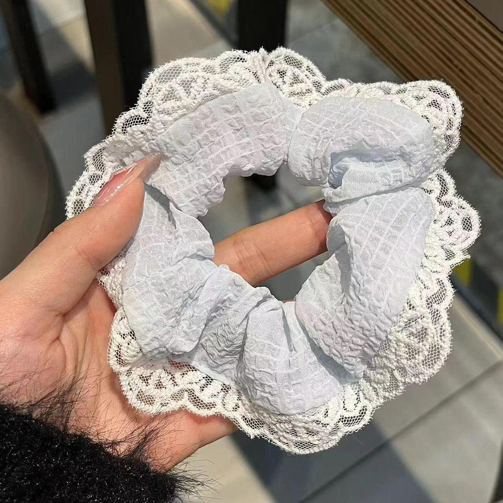 Women's Fresh Intestine Hair Tie: Gentle, Versatile, Sweet & Cute for Damage-free, Stylish Buns this Summer
