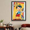 DIY Diamond Painting Pinocchio and The Dwarfs Cross Stitch Kit Mosaic Art Diamond Painting Full Circle Diamond Home Decoration
