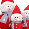 Christmas Decor Snowman Dolls Tabletop Ornaments Family