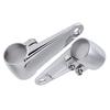 Chrome Motorcycle Headlight Side Mounting Front Fork Bracket for 35mm‑41mm Fork Tube