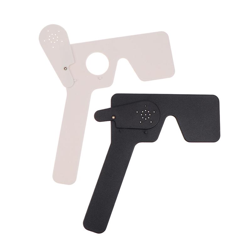 Eye Occluder For Vision Test And Optometry Eye Spoon Eyesight Adjustment Ruler Multiple Pin Hole Occluder Eye Patch
