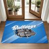 Canterbury-Bankstown Bulldogs Design Crystal Velvet Rug Soft Decorative Mat for Bedroom Entrance