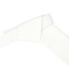 Plain Obi for Yukata and Kimono for Men [KYOETSU] One-touch (white)