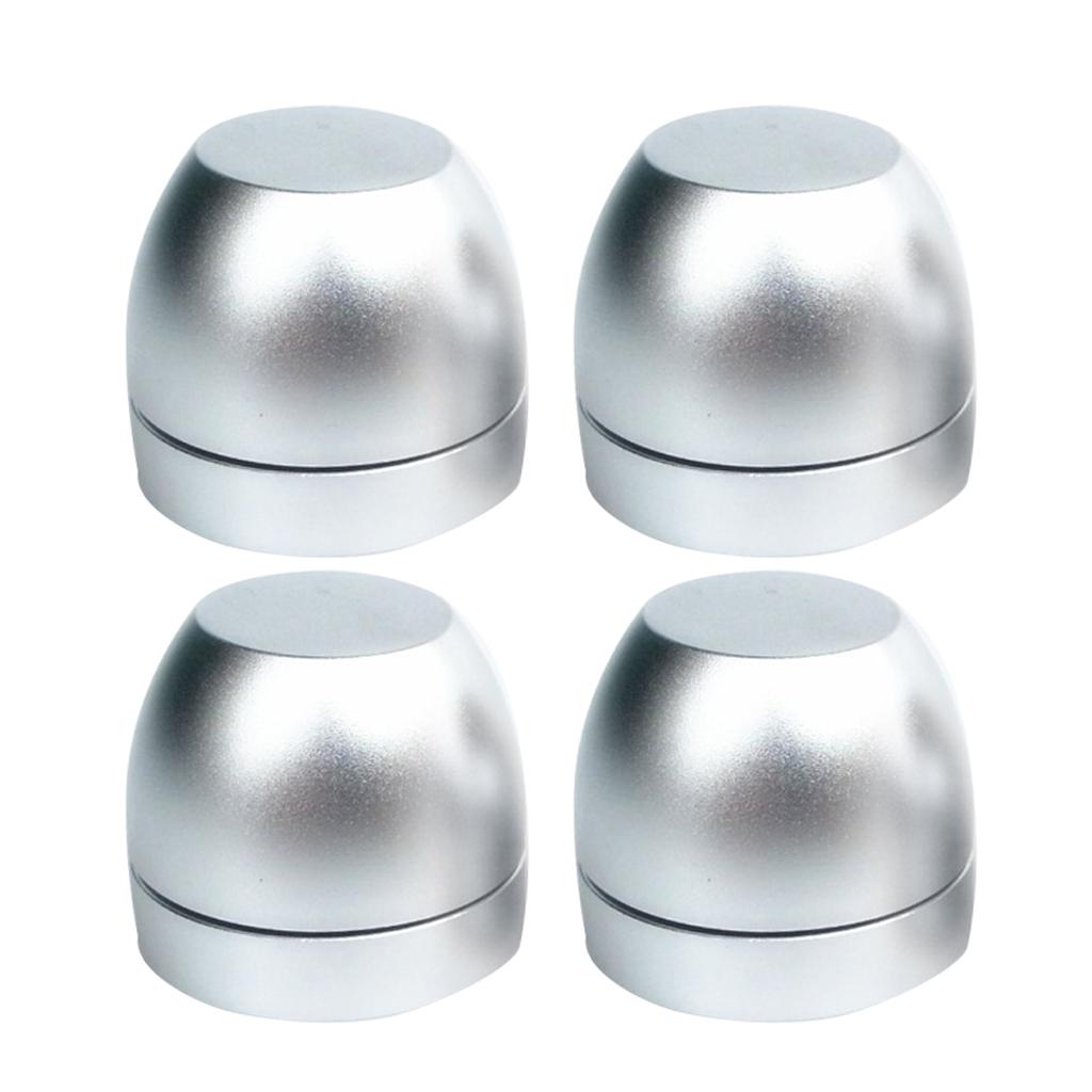 

Алюминиевый сплав, шипы для динамиков, подставка, подставка для ног, гвозди для штатива, сабвуфер, динамик, подвеска, 4 шт. серебряный