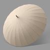 MAYDU 24-Rib Wooden Handle Large Windproof Umbrella