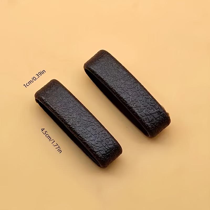 Belt Loop Buckles 10/20 Pcs Sturdy Scratch Resistant Fasteners for Men Everyday Belt Replacement Repair Camping Trip Use