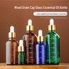 Brown Light-Proof Glass Essential Oil Bottles with Dropper Caps for Serums